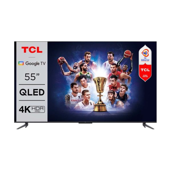 TCL 55C645 Τηλεόραση 55'' 4K QLED TV με Google TV and Game Master